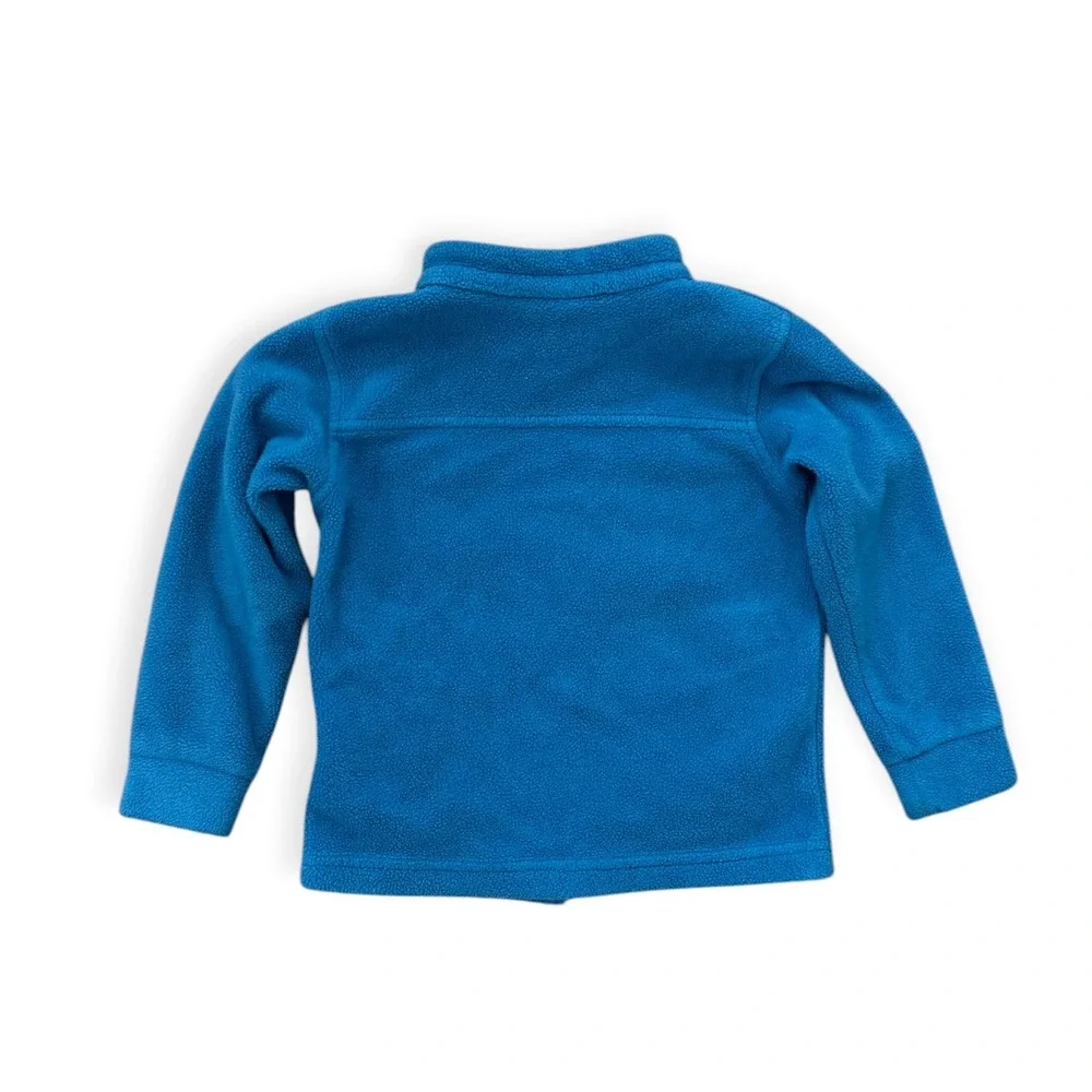 Columbia Kids Blue Full Zip Fleece Jacket Size 4T